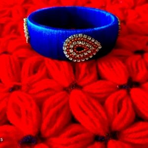 Silk thread bangle